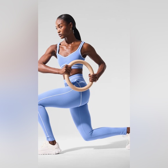 *BNWT* ALO Air-Brush High-Waist Heart Throb Leggings - Picture 4 of 4